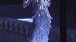Alexander McQueen, Razor clam shells dress Voss SS 2001. Model Erin O Connor. Image firstVIEW