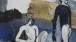 Keith Vaughan, Two Figures in a Landscape (1956); pen, ink and gouache on paper; 17 x 14cm; private collection. © the Keith Vaughan Estate