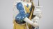 Della Robbia family, Kneeling Angel holding a Candlestick c.1500–50 Lent by the Syndics of the Fitzwilliam Museum, Cambridge