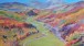 Maria Bell-Salter, Aerial View of the South Fork, oil on linen, 71x71cm
