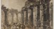 Paestum: Interior of the Basilica from the South-West with the Temple of Neptune behind, by Piranesi (Photo: Arden Bar Hama) Courtesy of the Trustees of Sir John Soane's Museum