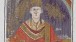 Pope Innocent III stitched by Anthea Godfrey, Embroiderers’ Guild (Eastern Region). Part of Cornelia Parker’s Magna Carta (An Embroidery) at the British Library. Photography © British Library