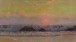 Sydney Mortimer Lawrence, Waves Breaking on the Shore, Sunset; 1984, oil on canvas, 137.2 cm x 274.5 cm. Southampton City Art Gallery.