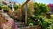 The gardens of the villa where Jacqueline and Ian have launched their business