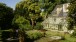 The exterior of Monk's House, East Sussex, seen from across the field