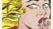 Roy Lichtenstein, Crying Girl, 1963. Offset lithograph, 17 1/4 x 23 1/4 in. (43.8 x 59 cm). Yale University Art Gallery, New Haven, Conn., Richard Brown Baker, B.A. 1935, Collection, 2008.19.153. © Estate of Roy Lichtenstein