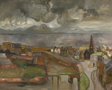 Sheila Fell, Maryport, 1964, Oil on canvas, 40 x 50 in.
