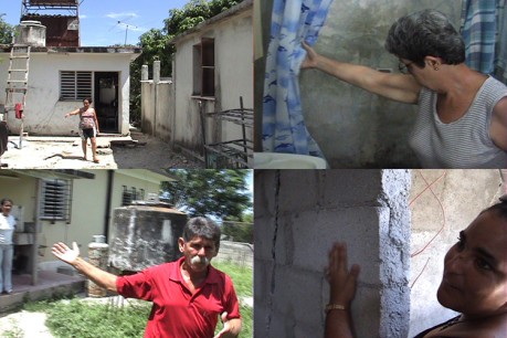 Luis Gárciga with Miguel Moya (luis or Miguel), Mi famila quiere un cambio (My family wants a change) 2007, video, 1.08 minutes