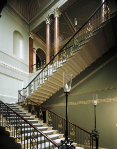 James Wyatt, Heaton Hall, Lancashire.  Staircase hall. © Country Life