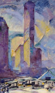 Alfred Wolmark, The Flatiron Building, N ew York, c. 1919 © Mrs Diana S. Hall