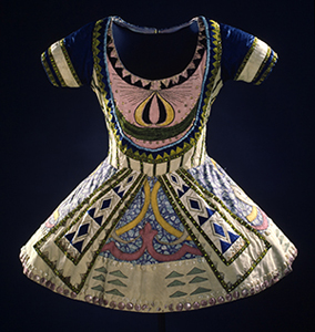  Léon Baskt Tunic from costume for the Blue God c 1912 from Le Dieu Bleu   From Ballets Russes The Art of Costume