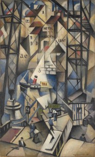 C.R.W. Nevinson, La Vieux Port, UK Government Art Collection. Courtesy of the artist's estate and the Bridgeman Art Library