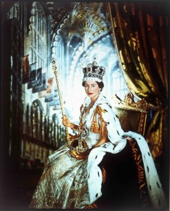 Cecil Beaton, Queen Elizabeth II in Coronation Robes, June 1953