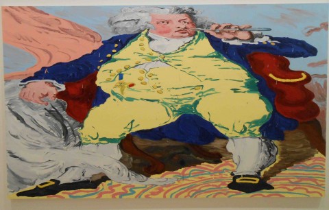 Charlie Billingham, A Voluptuary Under the Horrors of Digestion (2012) . Image courtesy Saatchi Gallery