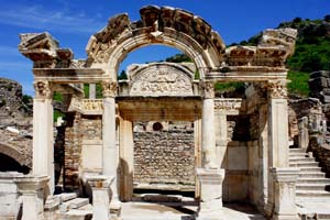 Temple of Hadrian, Ephesus, Turkey. Photo: Henry Matthews