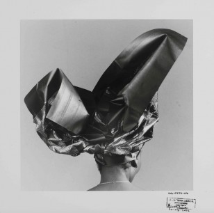 J.D. 'Okhai Ojeikere, Untitled HG423-04 from the series 'Headties'. Gelatin silver print, Nigeria, 2004. © Estate of J.D. 'Okhai Ojeikere/Victoria & Albert Museum