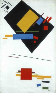 Kazimir Malevich, Suprematist Painting (with Black Trapezium and Red Square) Stedelijk Museum, Amsterdam
