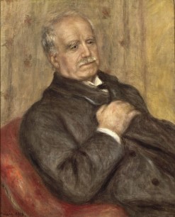 Pierre-Auguste Renoir, Portrait of Paul Durand-Ruel 1910, Oil on canvas, Private Collection