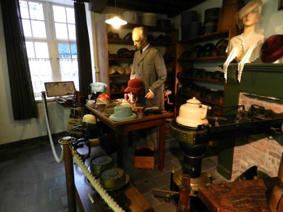 The Milliners' section of the Folk Museum, Bruges. Photo Rosalind Ormiston