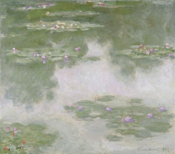 Claude Monet (1840–1926); Water-Lilies, 1907; oil on canvas; 81x92cm; Wadsworth Atheneum, Hartford, Connecticut