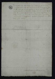 Earliest known surviving letter from Mary Queen of Scots, written to Mary of Guise, c.1550. Courtesy National Records of Scotland