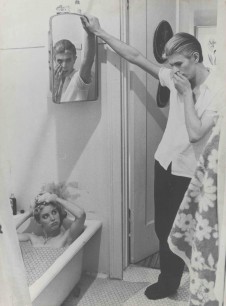 David Bowie, Photo collage of manipulated film stills from The Man Who Fell to Earth Film stills,  STUDIOCANAL Films Ltd. Image:  VA Images
