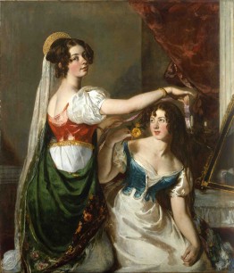 William Etty, Preparing for a Fancy Dress Ball