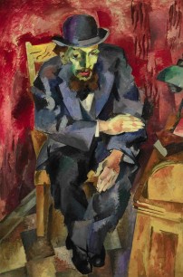 Robert Falk, Man in a Bowler Hat (1917). Courtesy Sotheby's