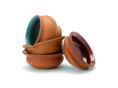 Rukmale stacking nibble bowls for Jamie at Home handmade by potters, designed by Maham Anjum