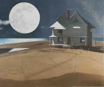 The House of an American Poet, 2012, Oil on Canvas, 152 x 183 cm