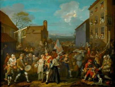 William Hogarth (1697-1764), The March of the Guards to Finchley, 1749-50