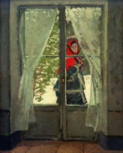 Clalude Monet, The Red Cape (1868-9)