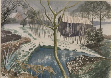  John Nash, Wild Garden Winter, 1959 Watercolour on paper © Tate 2014 and the estate of John Nash