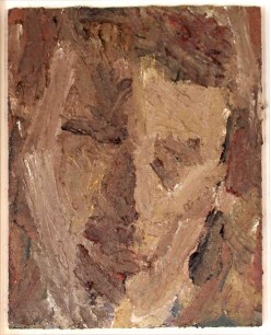 Thomas Robinson, Self-Portrait (2013), oil on board, 40 x 32mm. ©  and courtesy the artist
