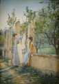 George Howard, 9th Earl of Carlisle, A Lemon Garden at San Remo, Italy. From the Castle Howard Collection