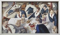 Stanley Spencer, Tea in the Hospital Ward, Stanley Spencer at Sandham Memorial Chapel © National Trust/ John Hammond