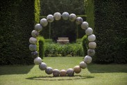 Fiamma Colonna Montagu, Portal: World Within Worlds, 2013, ceramic stoneware, 200 x 200 cm, price £18,000, © Annabel Moeller