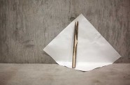 Jessica Dally, Frame and Ground 2, assemblage of wood and acrylic skin