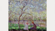 Claude Monet, Le Printemps, Fitzwilliam Museum, Cambridge. Art Funded in 1953