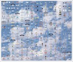 New Religion (Sky) (2005), Cou rtesy Paul Stolper Gallery © Damien Hirst and Science Ltd. All rights reserved, DACS 2015