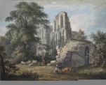 Paul Sandby RA (1730–1809), Roche Abbey, Yorkshire. Watercolour and bodycolour on paper. Exhibitor: Charles Nugent