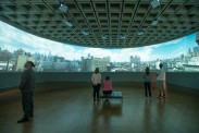 Installation view of T. J. Wilcox: In the Air, 2013 (Whitney Museum of American Art, New York, September 19, 2013–February 9, 2014). Photo: Bill Orcutt