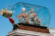 Yinka Shonibare, Nelson's Ship in a Bottle