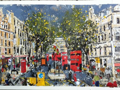 Roger Fitzgerald, work produced for 10 x 10 Drawing the City 2012
