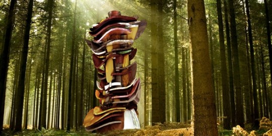 Wang Yuyang, Identity, 2016. (Rendering). Image courtesy Cass Sculpture Foundation