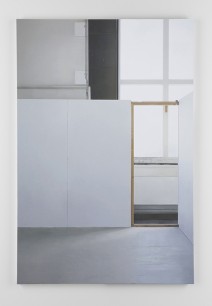 Paul Winstanley, Art School 17 (2013), oil and wax on panel, 144x96cm